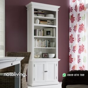 Almari Buku Pajangan Minimalis nataliving furniture