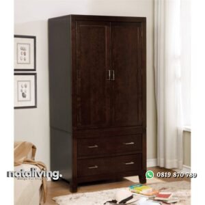 Almari Pakaian Dua Pintu nataliving furniture