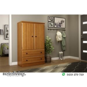 Almari Pakaian Jati Jepara Minimalis nataliving furniture