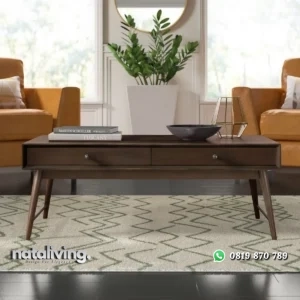 Andersen Meja Tamu Kayu Jati Kekinian Terbaru nataliving furniture