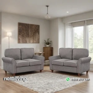 Aulora Set Sofa Tamu Klasik Minimalis Modern Kayu Jati nataliving furniture