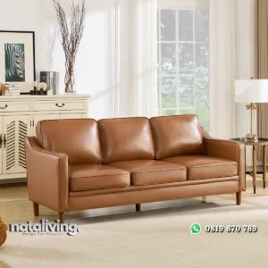 Azriah Sofa Tamu 3 Seater Retro Minimalis Terbaru Kekinian nataliving furniture