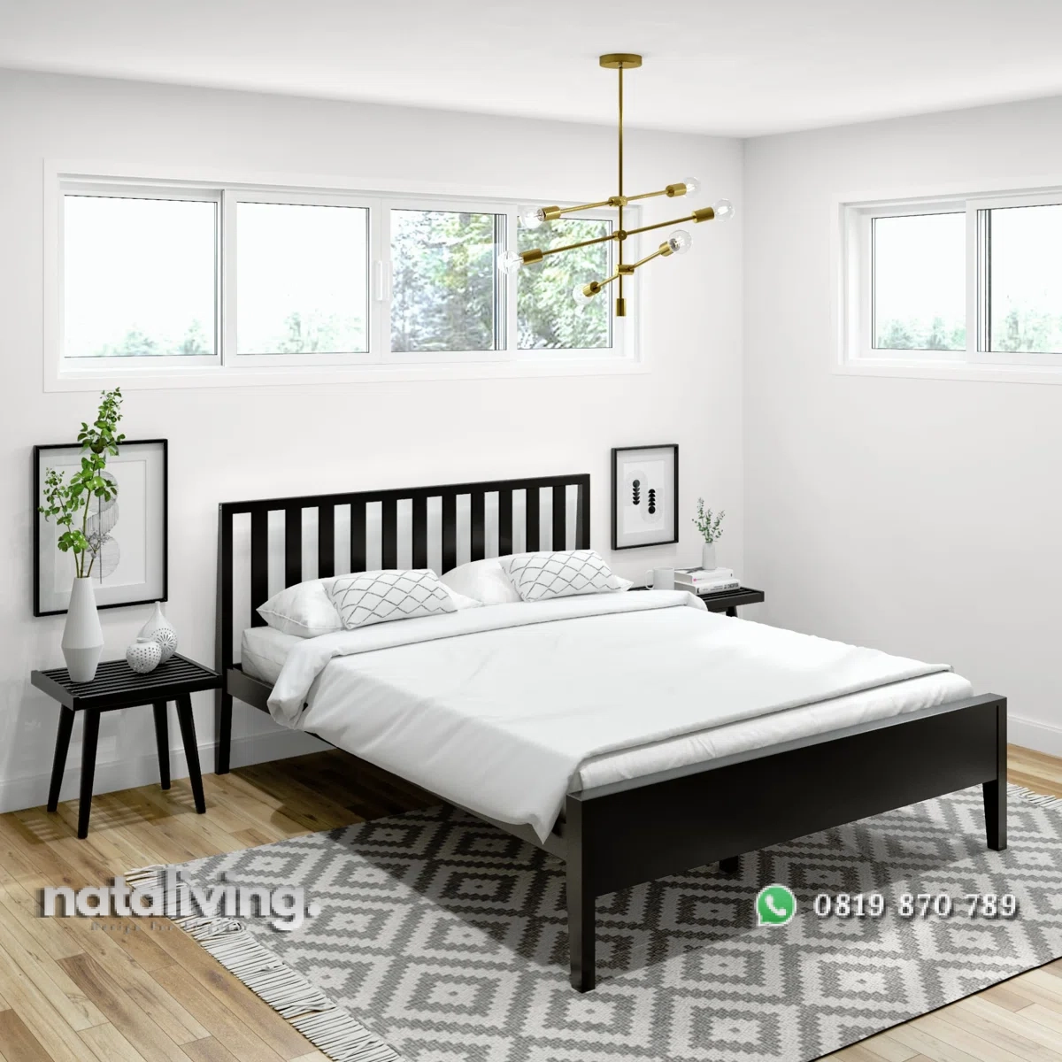Barbarra Tempat Tidur Cat Duco Minimalis Terbaru nataliving furniture 2 Barbarra Tempat Tidur Cat Duco Minimalis Terbaru nataliving furniture 2