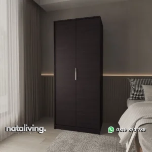 Berlina Lemari Pakaian Plywood Tacosheet Model 2 Pintu nataliving furniture