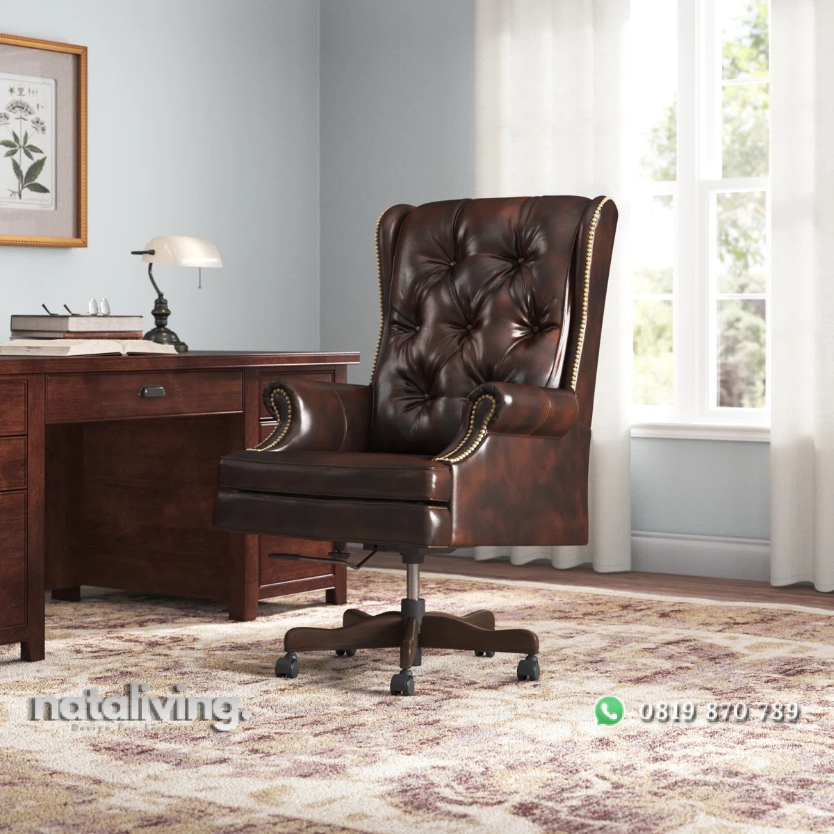 Bridgeman Kursi Kantor Direktur Minimalis Modern nataliving furniture 1 Bridgeman Kursi Kantor Direktur Minimalis Modern nataliving furniture 1