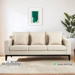 Bronte Sofa Tamu 3 Seater Minimalis Modern Kekinian nataliving furniture