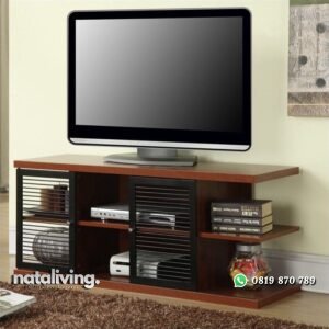 Bufet TV Jati Minimalis Modern nataliving furniture