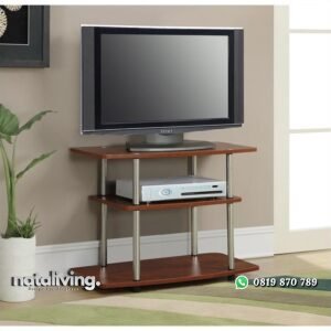 Bufet TV Jati Rangka Stainless nataliving furniture