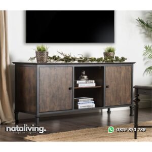 Bufet TV Kabinet Minimalis Vintage nataliving furniture