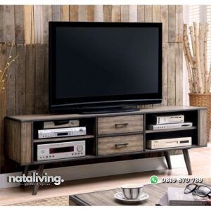 Bufet TV Vintage Jati nataliving furniture