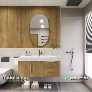 CANDRA Wastafel Cabinet Laci Plywood Minimalis Terbaru nataliving furniture