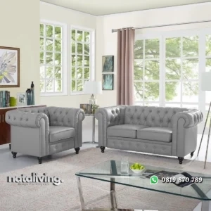 Cannora Set Sofa Tamu Minimalis Terbaru Kain Oscar nataliving furniture