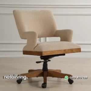 Carrolyn Kursi Kerja Kantor Desain Minimalis Modern nataliving furniture