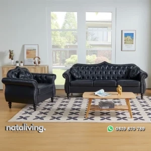 Chamirra Set Sofa Tamu Klasik Desain Modern Kekinian nataliving furniture