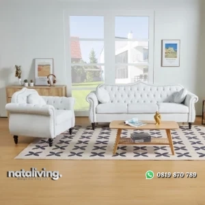 Cherrito Set Sofa Tamu Minimalis Klasik Kekinian nataliving furniture