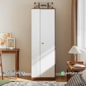 Ellenna Lemari Pakaian Unik Multifungsi Plywood Minimalis nataliving furniture