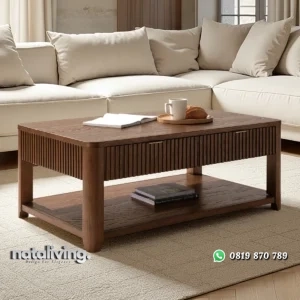 Fransisco Meja Tamu Rustic Minimalis Modern Terbaru nataliving furniture