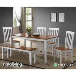 Full Set Meja Makan Minimalis nataliving furniture