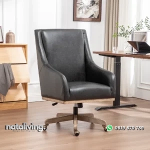Geniuen Kursi Kerja Kantor Rustic Desain Minimalis nataliving furniture