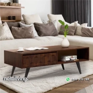 Georgina Meja Tamu Terbaru Unik Desain Minimalis nataliving furniture