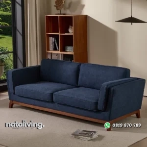 Javline Sofa Tamu Minimalis Modern Kayu Jati Terbaru nataliving furniture