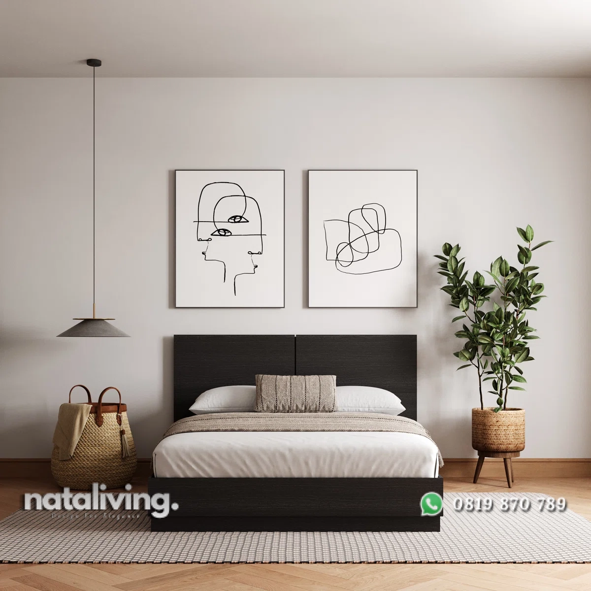 Jodeen Tempat Tidur Kayu Jati Minimalis Modern nataliving furniture 1 Jodeen Tempat Tidur Kayu Jati Minimalis Modern nataliving furniture 1