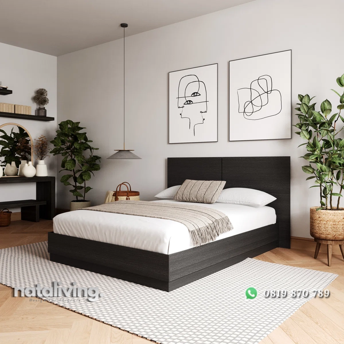 Jodeen Tempat Tidur Kayu Jati Minimalis Modern nataliving furniture 2 Jodeen Tempat Tidur Kayu Jati Minimalis Modern nataliving furniture 2