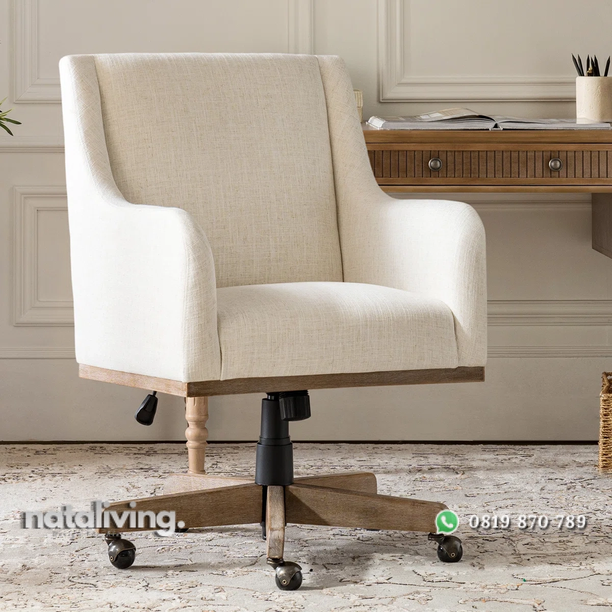 Julia Kursi Kerja Kantor Desain Minimalis Modern nataliving furniture 2 Julia Kursi Kerja Kantor Desain Minimalis Modern nataliving furniture 2