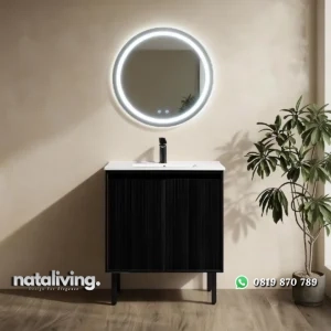 KLEA Wastafel Cabinat Storage Cat Duco Minimalis Modern nataliving furniture