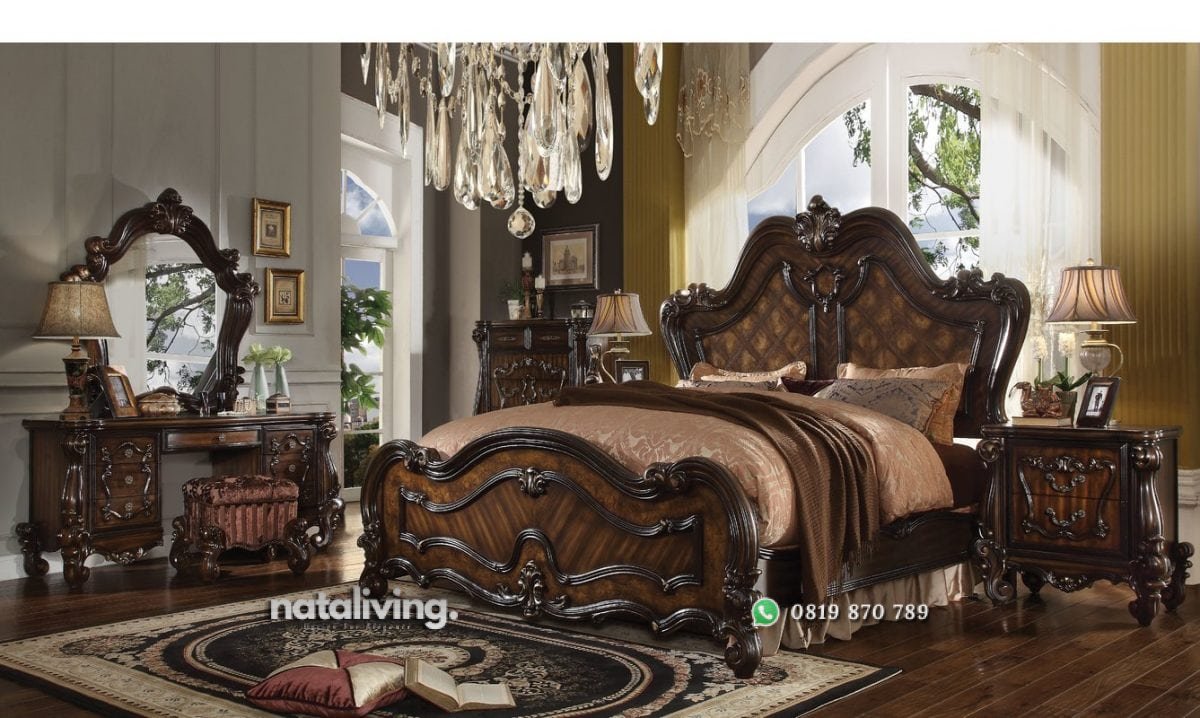 Kamar Tempat Tidur Mewah 1 Set nataliving furniture 1 Kamar Tempat Tidur Mewah 1 Set nataliving furniture 1
