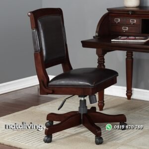 Kursi Kantor Datascrip Jati Minimalis nataliving furniture