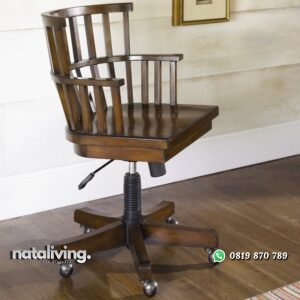 Kursi Kantor Unik Jati Minimalis nataliving furniture