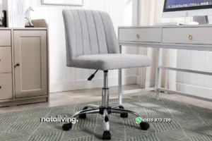 Kursi Kerja Staff Kantor Kain Canvas Minimalis Unik nataliving furniture