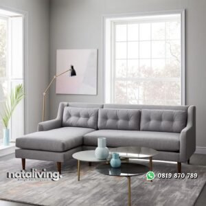Kursi Tamu Sofa Sudut Scandinavian nataliving furniture