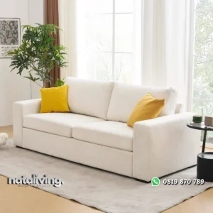 Laurice Sofa Tamu 2 Seater Minimalis Modern Kekinian nataliving furniture