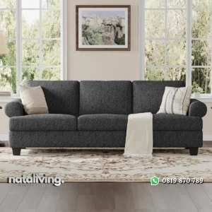 Lawsson Sofa Tamu Minimalis Modern 3 Seater Terbaru nataliving furniture
