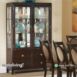 Lemari Dapur Kaca Bandung nataliving furniture