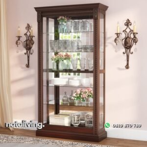 Lemari Hias Kaca Minimalis nataliving furniture
