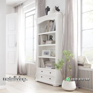 Lemari Kabinet Buku Cat Docu Minimalis nataliving furniture