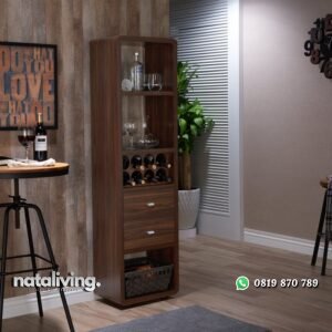 Lemari Kabinet Dapur Jati Minimalis nataliving furniture