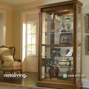 Lemari Pajangan Kaca nataliving furniture