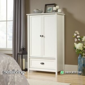 Lemari Pakaian 2 Pintu Cat Duco Minimalis nataliving furniture