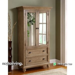 Lemari Pakaian Cermin nataliving furniture