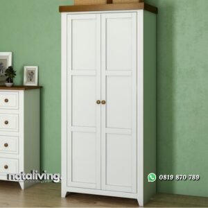 Lemari Pakaian Gantung Minimalis Cat Duco nataliving furniture
