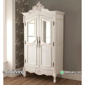 Lemari Pakaian Kaca Minimalis Modern nataliving furniture