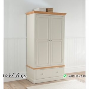 Lemari Pakaian Pintu Dua Minimalis Modern nataliving furniture