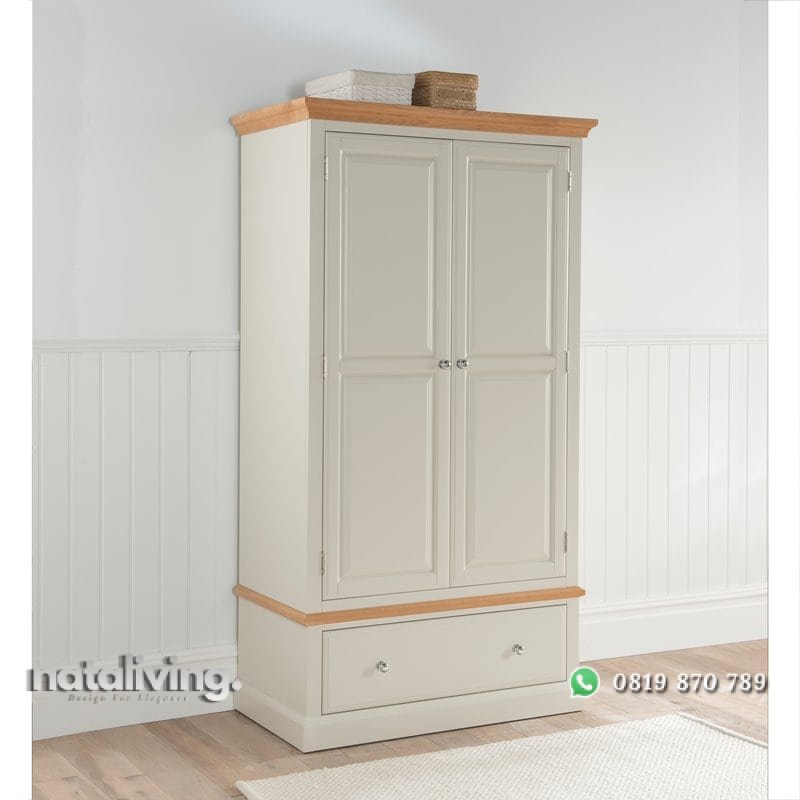 Lemari Pakaian Pintu Dua Minimalis Modern nataliving furniture 1 Lemari Pakaian Pintu Dua Minimalis Modern nataliving furniture 1