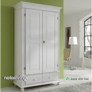 Lemari Pakaian Pintu Dua Minimalis nataliving furniture