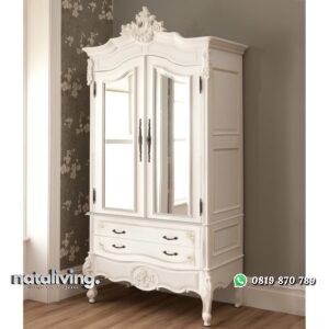 Lemari Pakaian Pintu Kaca Cermin nataliving furniture