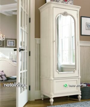 Lemari Pakaian Pintu Kaca Minimalis nataliving furniture